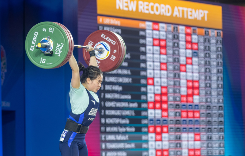 举重女子冠军世界2019是谁_2019世界女子举重冠军_女子举重世界冠军记录